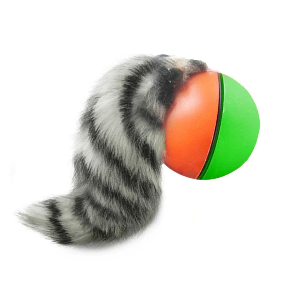 Electric Beaver Weasel Rolling Ball Pet Dog Cat Interactive Chasing Toys Random Traning Dogs Agility Toys Supplies