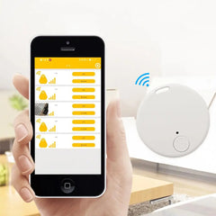 Cat Dog GPS Bluetooth 5.0 Tracker Anti-Lost Device Round Mini Anti-Lost Device Dog Pet Child Tracker Key Finder Accessories