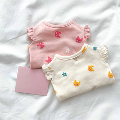 Cat Dog Tank Top Small Medium Breed Sleeveless S/M/L/XL Machine Washable Two Legs Puppy Kitten Clothes Fall Spring