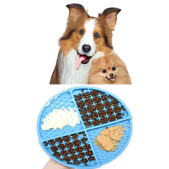 Licking Mat Dogs Pet Supplies Silicone Licking Mat Cat Slow Feeder with Suction Cup Slow Feeding Pad Dog Peeling Mat GCP02