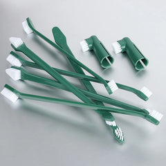 Pet Toothbrush Set Double Head Dog Cat Oral Cleaning Finger Toothbrush Dog Cat Oral Cleaning Cat Dog Convenient Finger Brushes