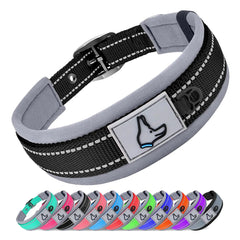 Solid Dog Collars Nylon Dog Collar For Small Medium Large Dogs Teddy Keji Pitbull Bulldog Beagle