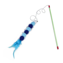 Soft Feather Toy Colorful Cat Toy Funny Cat Stick Small Accessories Safety Pet Supplies Fashion Daily Items Cute Useful Cat Toy