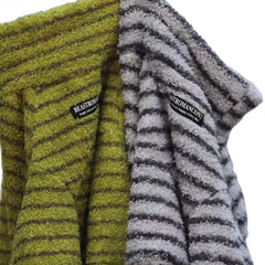 Stripe Fleece Dog Sweater Turtleneck Sweatshirt, Winter Shirt Dog Clothes for Medium Large Dogs, Pet Apparel Pullover Jumper