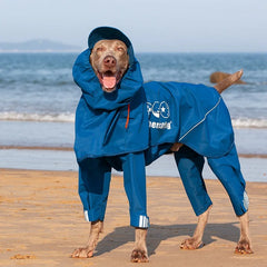 High-Quality Dog Clothes Pet Raincoat Snowsuit Waterproof Windproof Dog Coat Fully Wrapped Reflective Dogs Jacket Raincoat