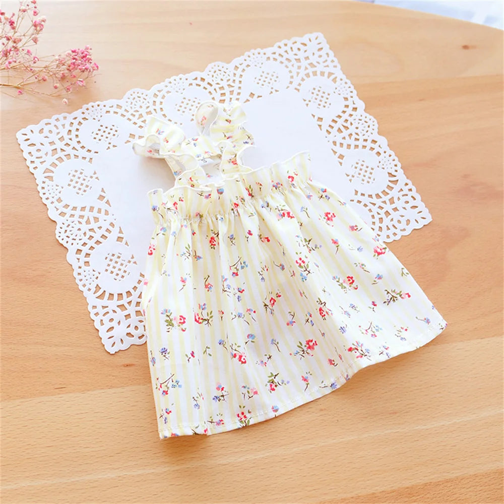 Cozy Cotton Cat Puppy Suspender Skirt Cool Summer Pet Dresses for Cats Small Dogs Kitten Sphynx Clothing Outfit ropa para gatos