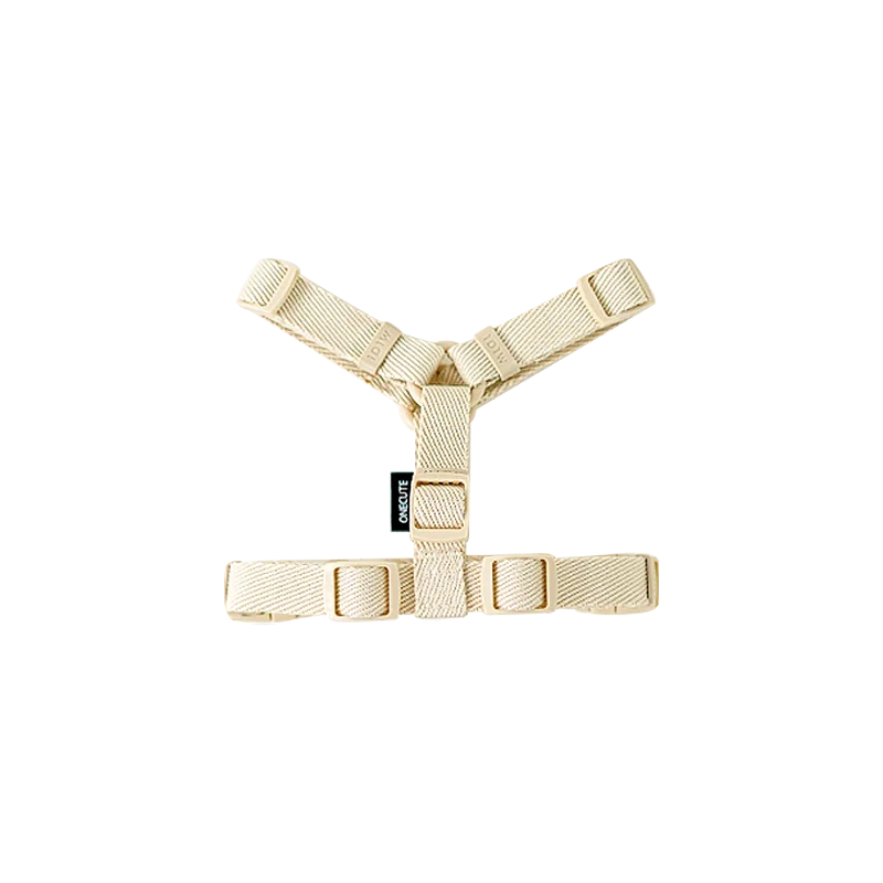 Adjustable Dog Harness Collar Leash Set Macarone Color, Reflective Small Dog Accessories for Puppy & Cat Supplies, Pet Walking