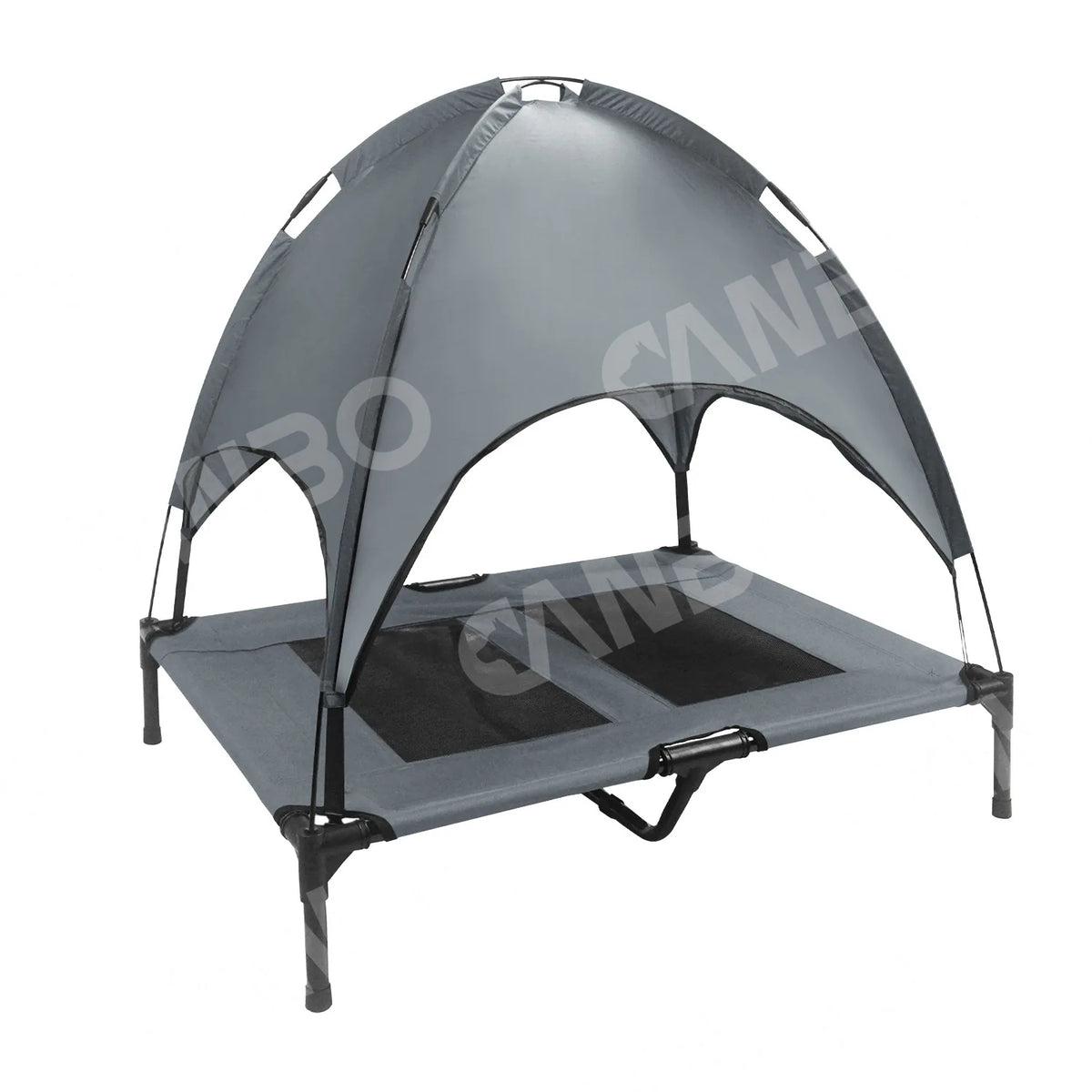 Outdoor Medium and Large Dog Bed High Load-bearing Roof Elevated Dog Bed Tent Summer Shade Pet Marching Beds Pet Gift