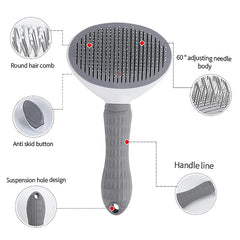 New pet for dog combing special comb long-haired dog to remove floating hair needle comb pet dog combing brush pet supplies