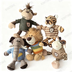 25cm Stuffed Plush Animals Toys Soft Dolls Changing Clothes Parent Child Game Gift Kawaii Baby Kids Hobbie Toys Christmas Gift