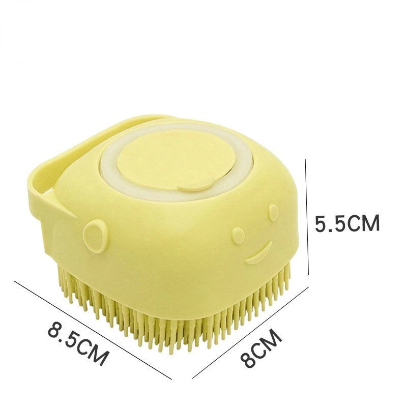 Bathroom Puppy Big Dog Cat Bath Massage Gloves Brush Soft Safety Silicone Pet Accessories for Dogs Cats Tools Mascotas Products