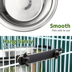 1pc Stainless Steel Dog Bowl Set 600Ml S M L Sizes Pet Food Water Bowl For Dogs Cats Hanging Kennel Cup Dishwasher