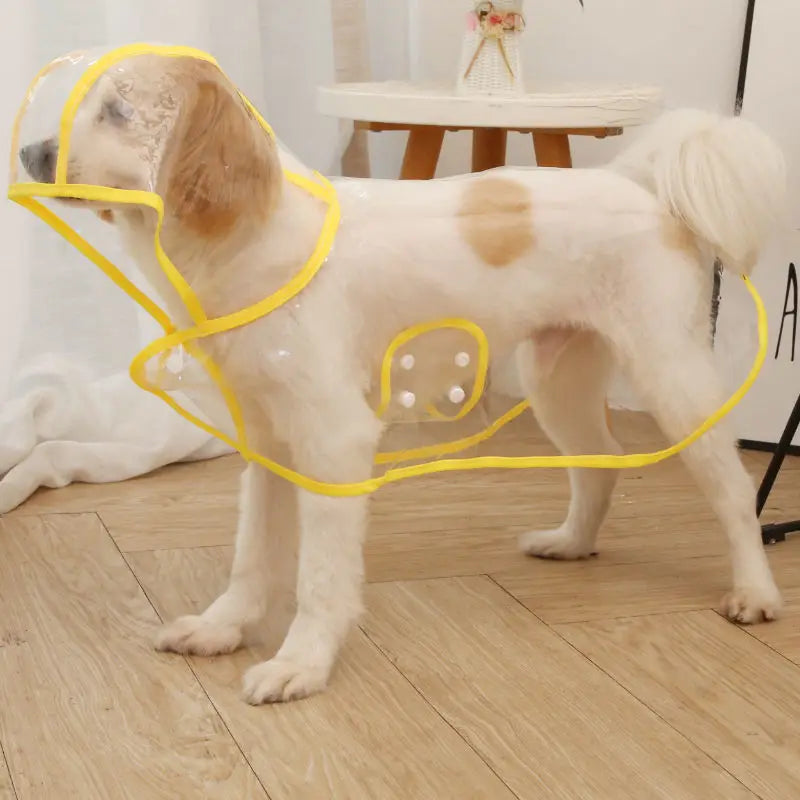 Solid Pet Rain Coat for Small Medium Dogs Impermeable perro Puppy Dog Poncho Raincoat Poodle mascotas Clothes chubasquero perro