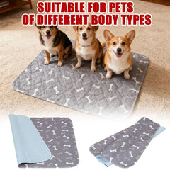 Puppy Pee Pads, Pet Training Pads for Dogs and Cats, Washable & Disposable Housebreaking Pads with Printed Design