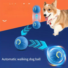 1-10PCS Smart Dog Toy Ball Electronic Interactive Pet Toy Moving Ball USB Automatic Moving Bounce Suitable for Puppy Gift