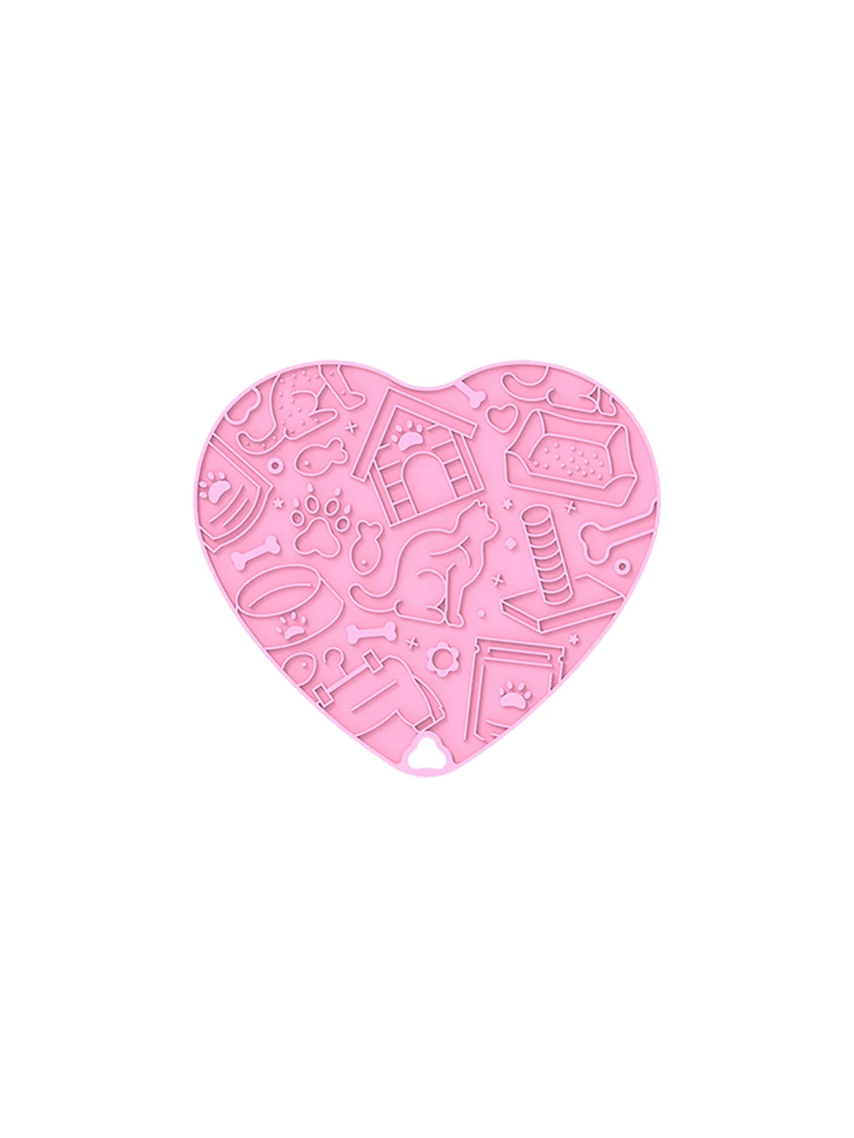 Square and heart-shaped dog and cat licking pads, silicone slow food pads with suction cups, can relieve anxiety in dog licking