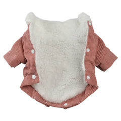 Autumn Winter Pet Dog Clothes For Small Medium Dogs Warm Coat Jacket Thicken Fleece Coat Chihuahua Yorkies Clothes Pets Clothing