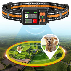 IP67 Waterproof GPS Dog Wireless Fence Coverage Range 49-6561 Feet Adjustable Training Modes GPS Positioning Outdoor Use Only