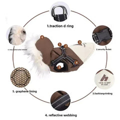 New Pet Dog Winter Warm Coat Fleece Hooded Puppy Jacket Plush  Warm Cotton Vest Autumn Winter Clothing For Dogs Cats Clothes