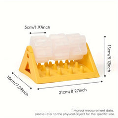 Interactive Dog Food Dispenser Toy - Puzzle Feeder with Leak-Proof Design, Slow-Feeding Design & Durable PP Material for Dogs