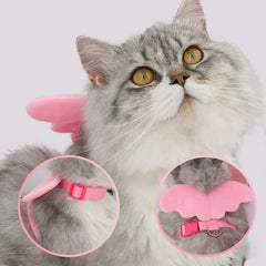 1pc Angel Wings Pet Harness and Handle Set for Cats and Small Dogs Leash Rabbit Leash Cat Leash Retractable Adjustable Chest