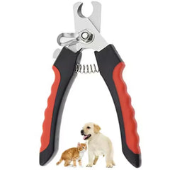 Professional Pet Nail Clippers for Dogs Cats with Safety Guard Stainless Steel Scissors Nail Pliers for Pet Claw Care Grooming