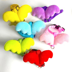 1pc Angel Wings Pet Harness and Handle Set for Cats and Small Dogs Leash Rabbit Leash Cat Leash Retractable Adjustable Chest