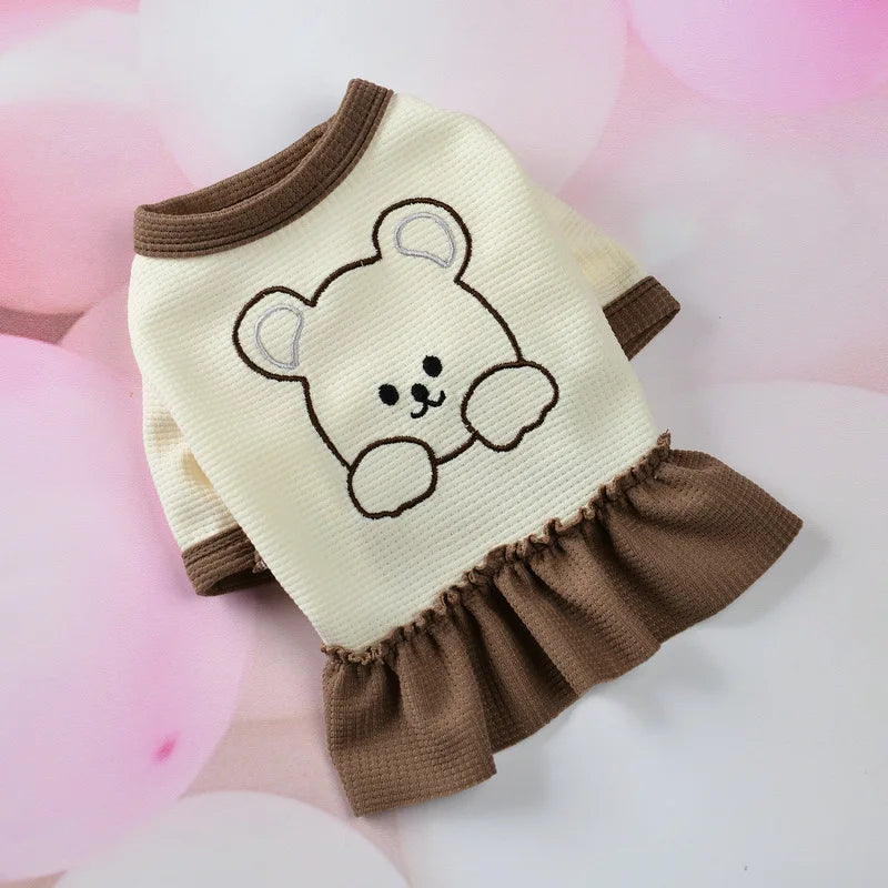 Spring And Summer New Pet Teddy, Bichon Frise, Cat, Vip Dress, Pomeranian Small Dog, Schnauzer Dog Clothes