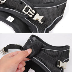 Puppy Harness Set Dog Accessories Adjustable Puppy and Cat Harness Vest French Bulldog Chihuahua Small Dog Collar Pet Leash Dogs