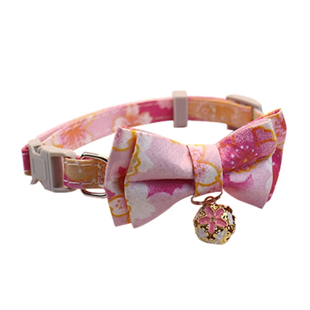 New Pet Casual Color Cat Collar Dog Decoration Collar Cat Collar Bell Collar Collar