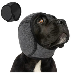 Waterproof Noise Cancelling Dog Ear Muffs for Swimming & Grooming - Calming Hood To Relieve Pet Anxiety & Prevent Shock