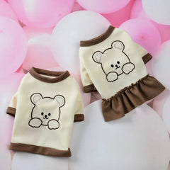 Spring And Summer New Pet Teddy, Bichon Frise, Cat, Vip Dress, Pomeranian Small Dog, Schnauzer Dog Clothes