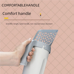 Self Cleaning Cat Litter Shovel Scoop Pet Toilet Garbage Picker Accessory for Cat Litter Box - Pet Supplies
