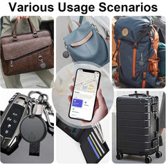 Mini Bluetooth Tracker Anti Lost Key Finder Children's Pet Tracker Wallet And Luggage Locator Compatible With iOS And Android