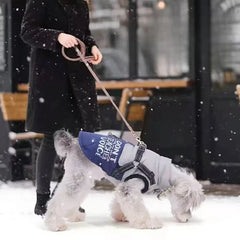 New Pet Dog Winter Warm Coat Vest with Pocket Reflective Puppy Vest Harness Jacket Autumn Winter Clothing For Dogs Cats Clothes