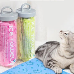 Pet Dog Bath Towel Cat Bath Towel Large Barrel Imitation Absorbing Water Towels Soft Widened Pets Dog Cleaning Towels Deodorizin