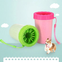 Pet Foot Washing Cup Dog Bath Pet Beauty Cleaning Wipe Free Automatic Foot Portable Cat Dirty Paw Cleaning Wash Brush Cup