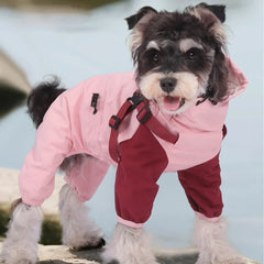 Dog Four Leg Protection Raincoat Stormtrooper Waterproof Quick Drying Pet Hooded Windproof Outdoor Raincoat Pet Dog Coat