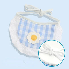 1PCS Cute Cat Dog Bibs Different Shape Design Pet Accessories Dog Bandana Saliva Towel Scarf for Small Dogs Chiwawa Pet Products
