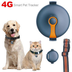 Waterproof 4g Gps Tracker for Cat 3d G-sensor Gps Locator Long Standby Anti-loss Tracker Collar Real Time Positioning for Dogs