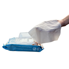 60PCS Bamboo Pet Wipes - Premium Soft Unscented Large 18x20cm Size Gentle for Dogs And Cats Eco-Friendly