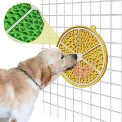 Pet Supplies Dog Licking Mat Silicone Cat Slow Food Tableware Bowl Suction Cup Anti Choking ,Anti Overturning Healthy Meal Mat
