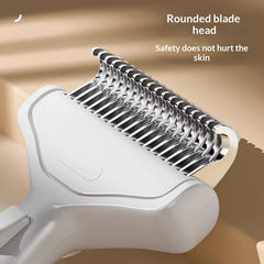 New Pet Knot Comb Cat Dedicated To Floating Hair Comb Dog Thinning Brush Artifact Stainless Steel Cat Hair Cleaning Brush.