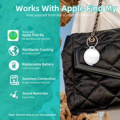 Mini Gps Tracker for Ios System Find My App Airtag Smart Bluetooth Locator Child Finder Bag Anti-Loss Collar with Tracker