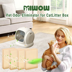 Cat Litter Deodorizer Replacement for PETKIT/Meowant/UBPET Self-Cleaning Cat Litter Box SC01/SC02 - Eliminates Odors at Source