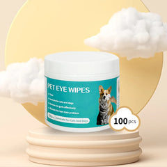 100pcs Pet Wipes for Cats Dogs Tearmark Wet Wipes Cats and Dogs Universal No Irritation Eye Cleaning Wipes Pet Supplies