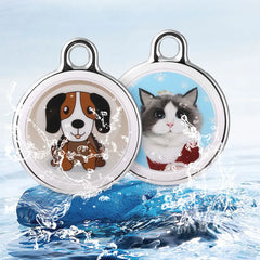 Anti-Lost GPS Tracker Locator Finder Bluetooth-compatible Smart Activity Tracker Real-Time Global Location Tracker for Dogs Cats