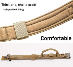 Pet Dog Collar Leash Set Nylon Material Durable Dog Collar Reflective Leash Pet Tactical Training Dog Collar Large Dog Leash Set