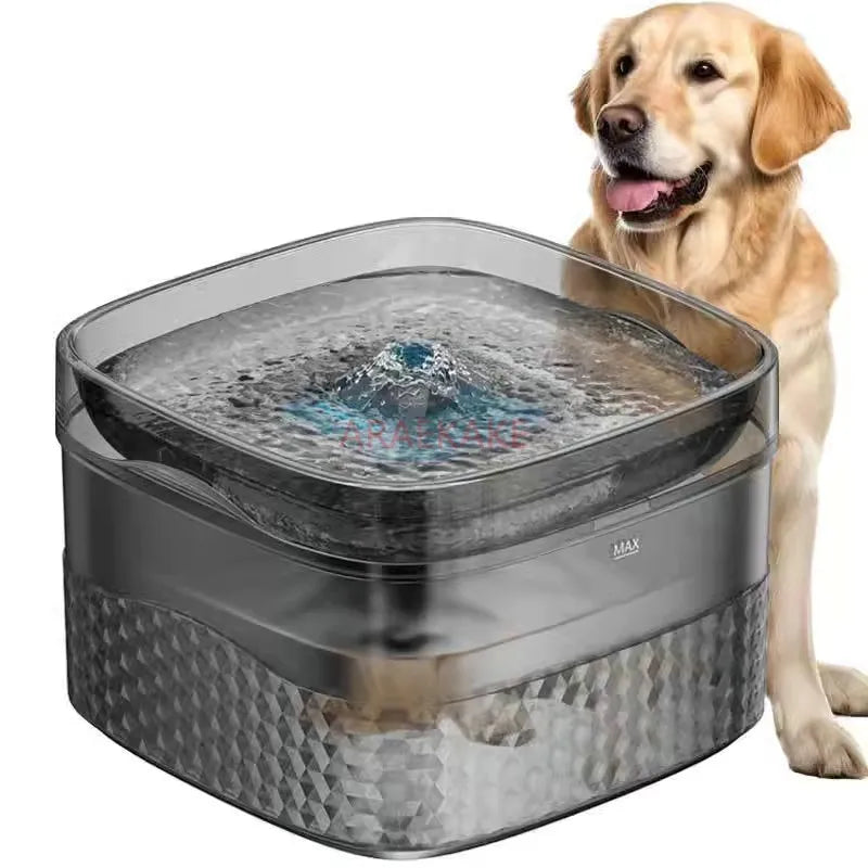 Pet Water Fountain with Ultra Quiet Pump for Multiple Cats or Dogs Automatic Cat Drinking Dispenser