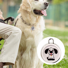 Anti-Lost GPS Tracker Locator Finder Bluetooth-compatible Smart Activity Tracker Real-Time Global Location Tracker for Dogs Cats